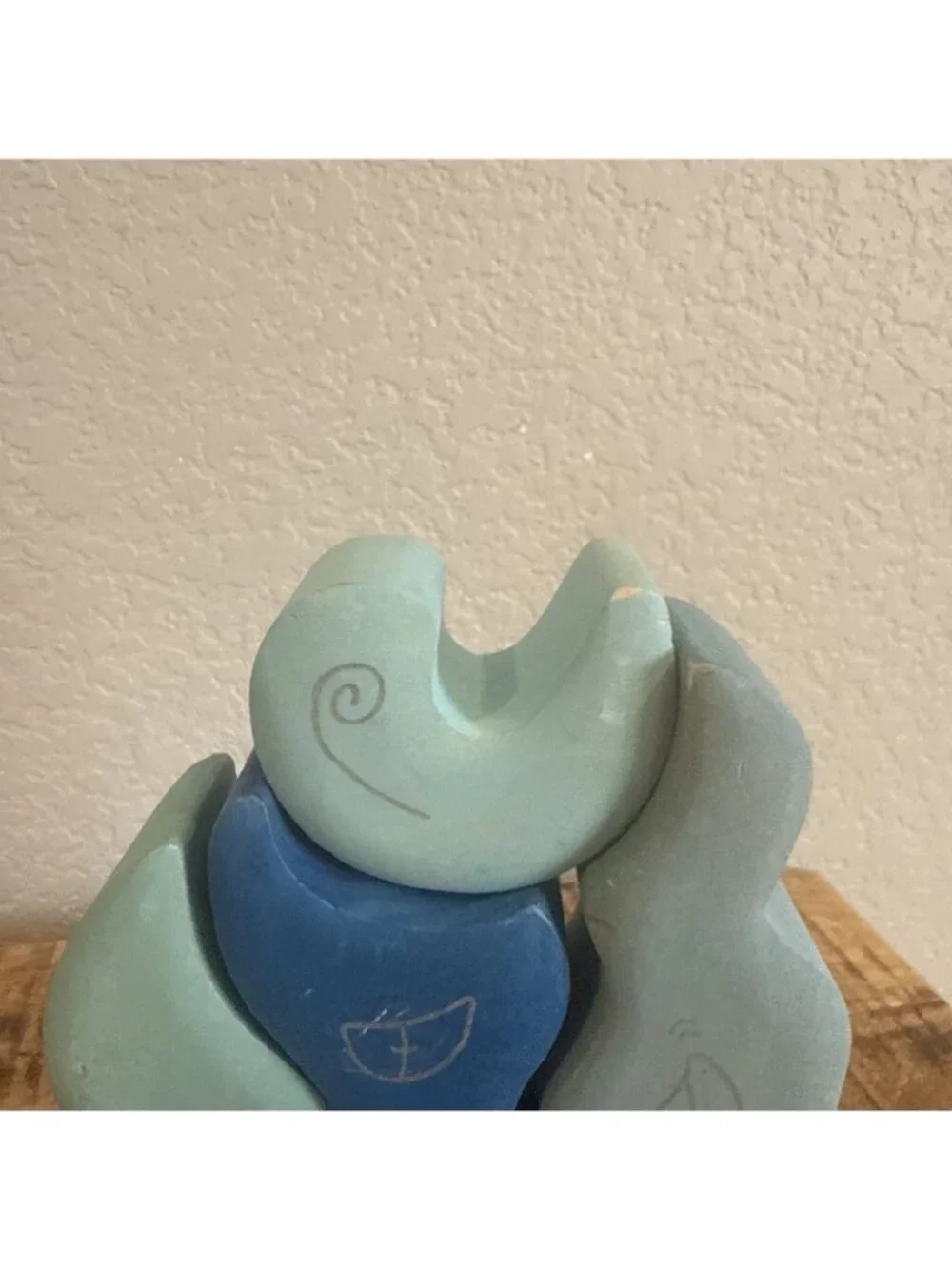 GRIMM'S Waldorf Water LARGE Wooden Blocks, Blue Used Casa Luna Set Of 4